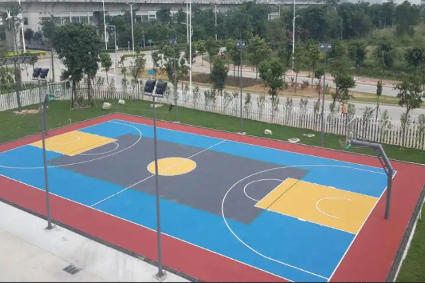 硬地丙烯酸籃球場材料 硬地丙烯酸籃球場材料