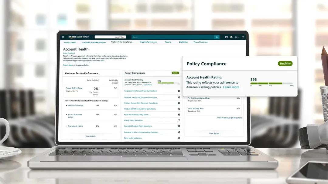 亞馬遜公布升級(jí)版的“賬戶情況評(píng)級(jí)(AccountHealthRating)”工具